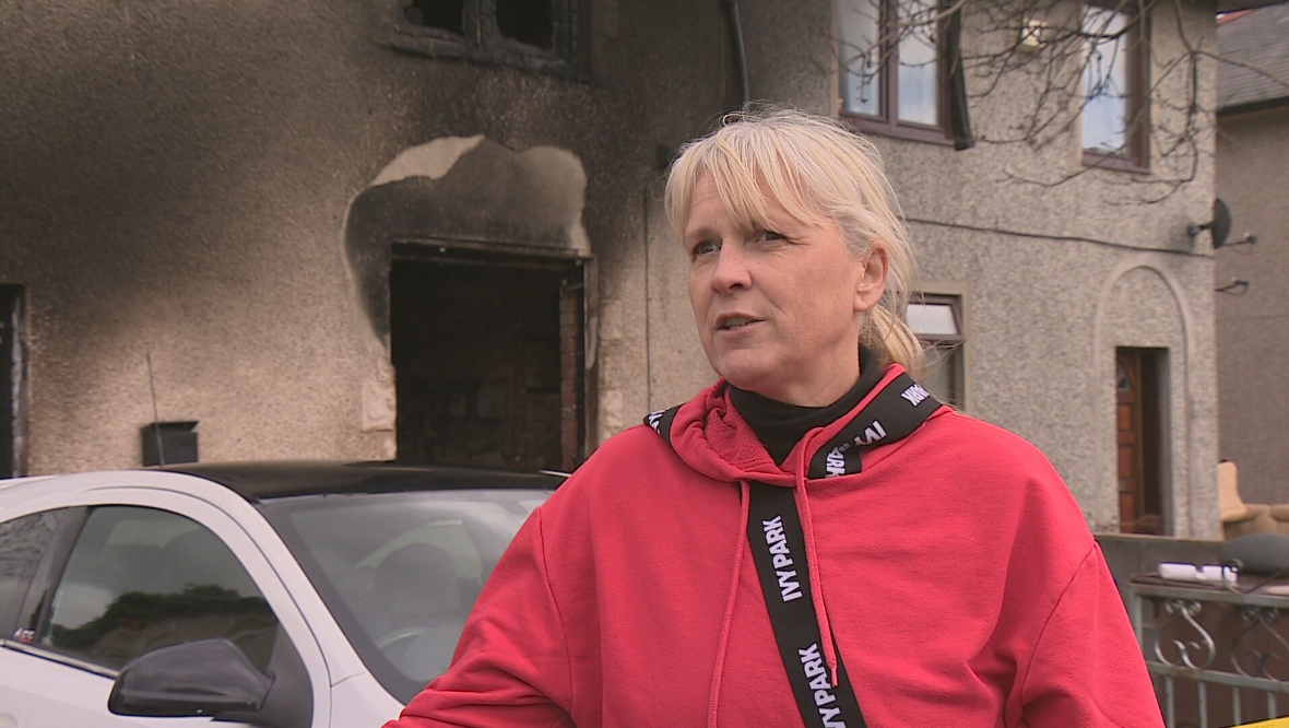 The family has been left devastated after the blaze. 