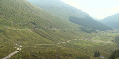 Overturned lorry blocking A83 Rest and Be Thankful in both directions