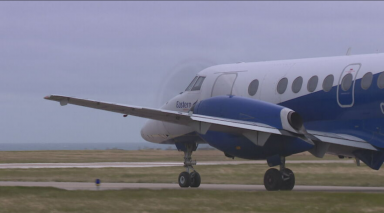 Flights in and out of Wick John O’Groats Airport return for first time since 2019