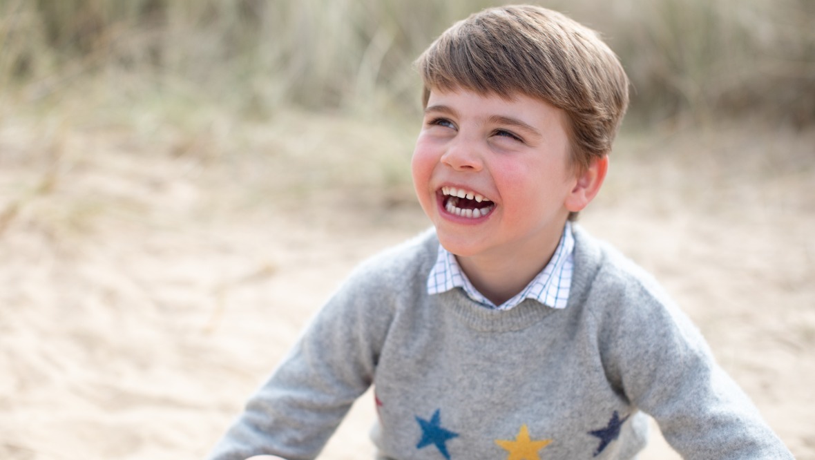 New photographs of Prince Louis released to celebrate royal’s fourth birthday
