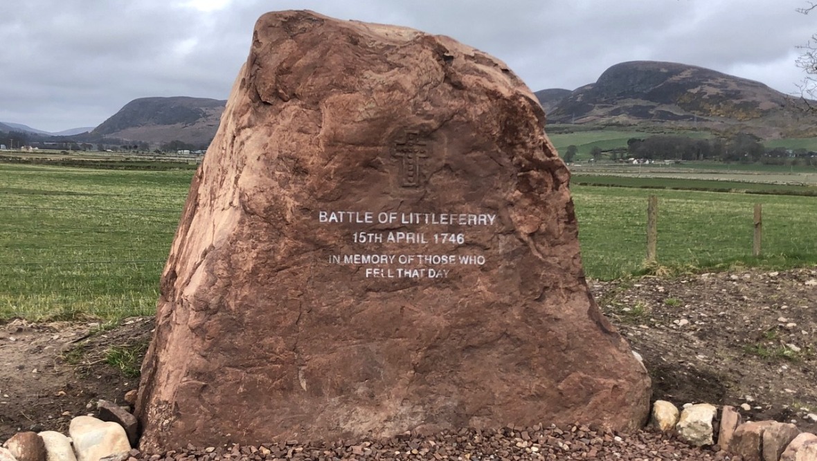 Monument honouring 100 soldiers killed in Battle of Littleferry in the Highlands unveiled