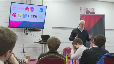 Edinburgh school pupils work with Hearts to help improve fan experience at Tynecastle