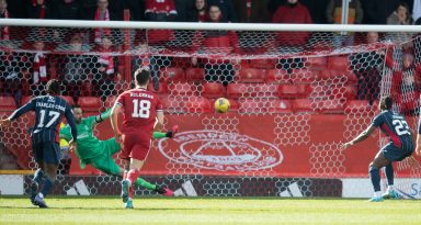Hungbo penalty against Aberdeen earns Ross County a place in the top half