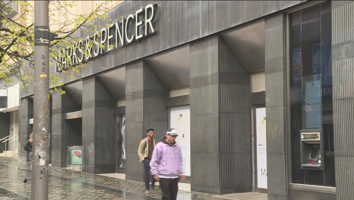 Marks and Spencer on Sauchiehall Street had been there - in the same building - since the 1930s and is the latest big name to leave the struggling area.