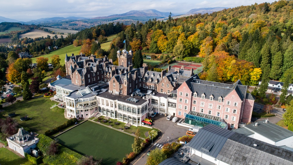 Faulty tumble dryer blamed for fire at Crieff Hydro Hotel last year