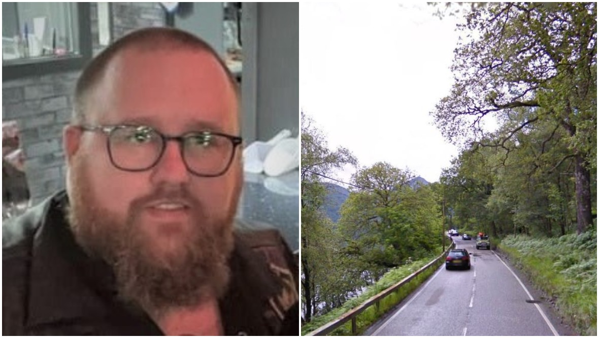 Philip Alan Buchan, 31, died in road crash between motorbike and lorry on A82