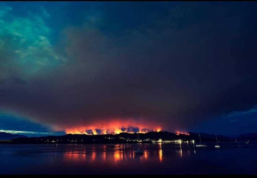 Fire crews battling wildfire near Kyle of Lochalsh for more than 24