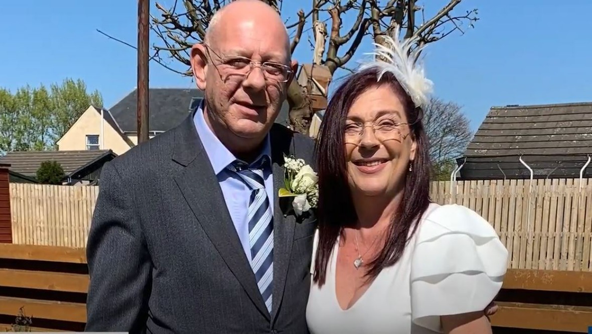 Fiona McKenzie got dying wish to marry love of her life and ‘leave earth as Mrs’ thanks to NHS Forth Valley