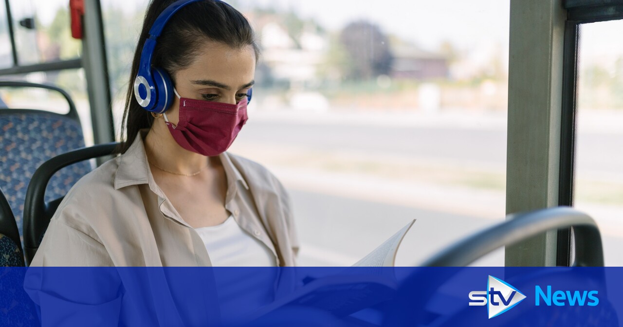 Scots encouraged to keep wearing face masks on public transport STV News