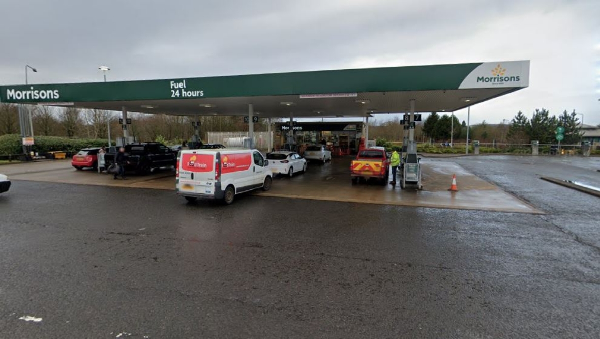 Buildings evacuated after multi-vehicle crash at petrol station on Almondvale Road, Livingston