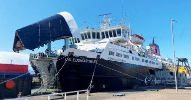 CalMac Ardrossan ferry services to the Isle of Arran out of action for at least two weeks