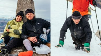 Double amputee crawls Ben Nevis to raise money for children’s holiday camp