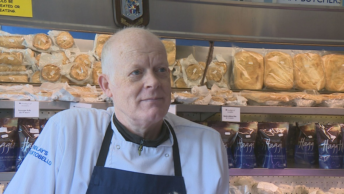 Butcher: Mr Hoy said prices are rising every couple of weeks.