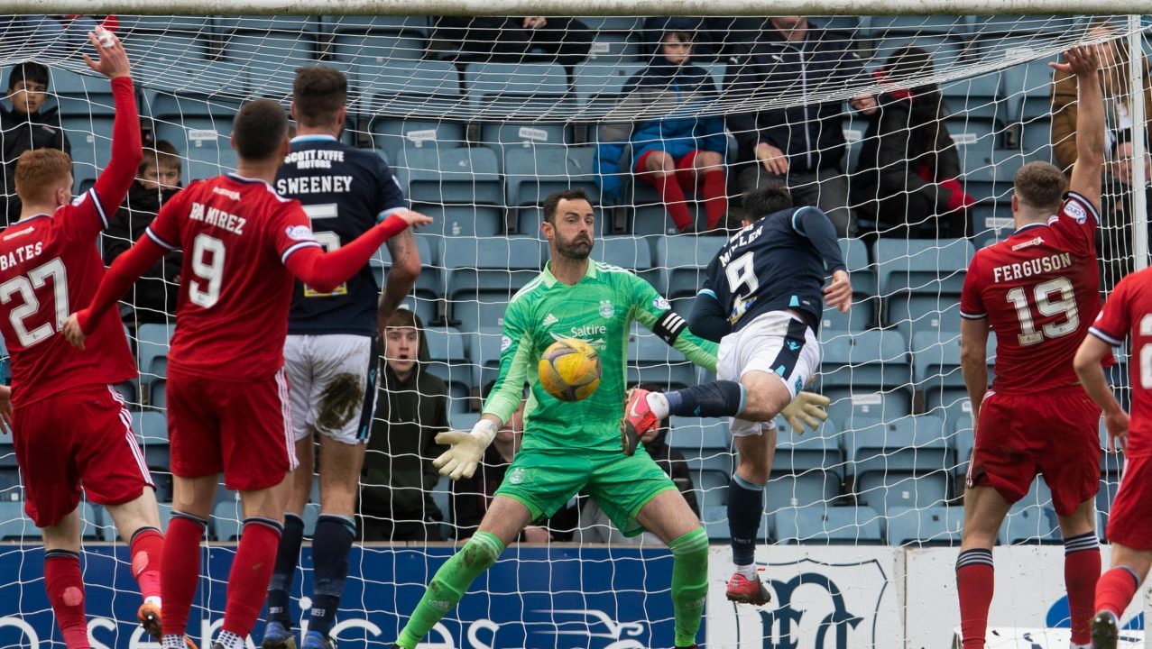 Draw with Dundee damages Aberdeen’s top-six chances