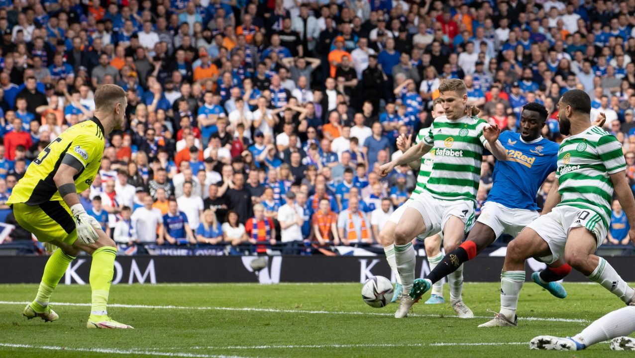 Rangers beat Celtic in extra time to reach the Scottish Cup final