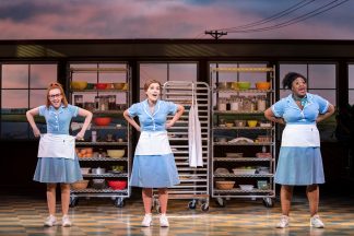 Hit musical Waitress serving up slice of musical magic at Glasgow’s Kings Theatre