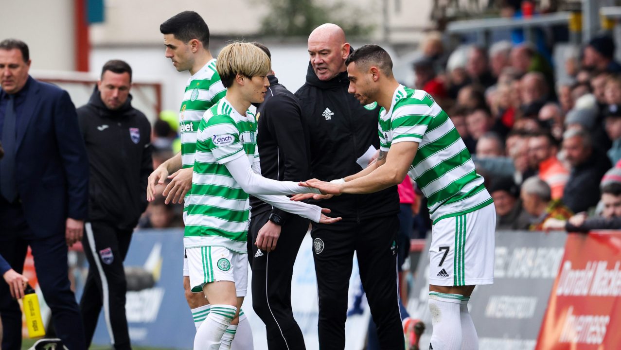 Ange Postecoglou ponders Celtic’s striking options ahead of Rangers clash