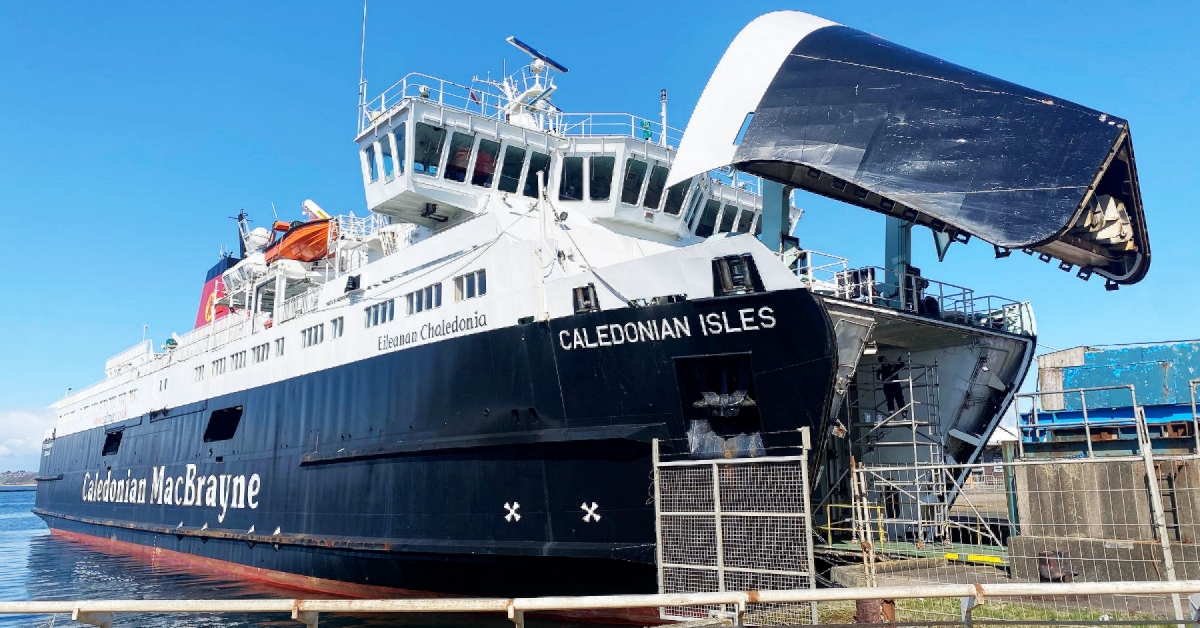 MV Caledonian Isles £1m repairs extended for weeks after issues with engines and steelwork uncovered