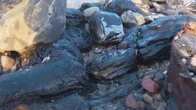 ‘Not enough being done’ to stop hazardous waste from tip spilling out onto Eliot beach in Angus