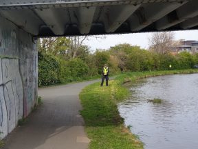 ‘Balding’ Edinburgh man hunted by police after repeatedly pushing walkers into Union Canal
