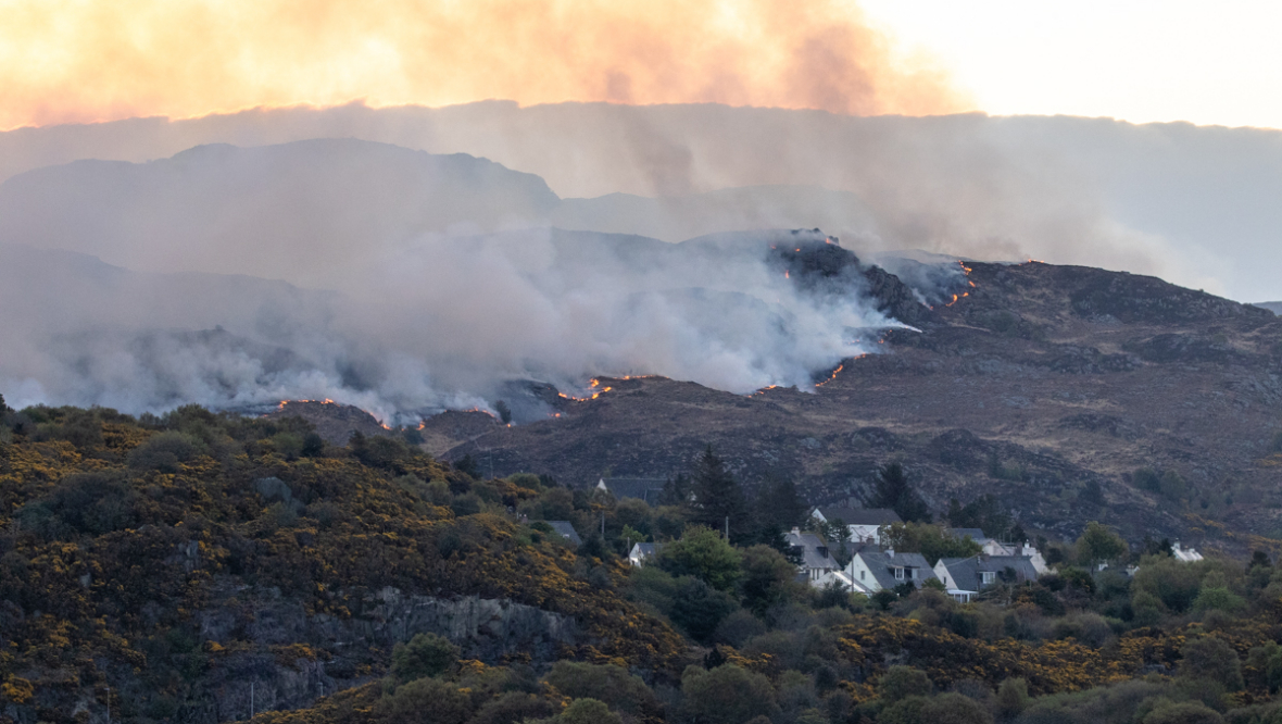 Kyle of Lochalsh wildfire that burned for two days extinguished, the National Trust of Scotland confirms