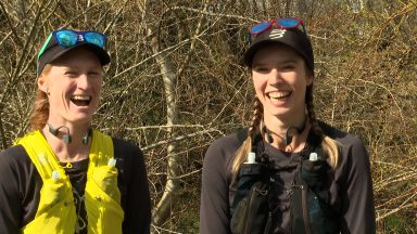 Fay Cunningham and Emma Petrie running 100 marathons in 100 days for charity