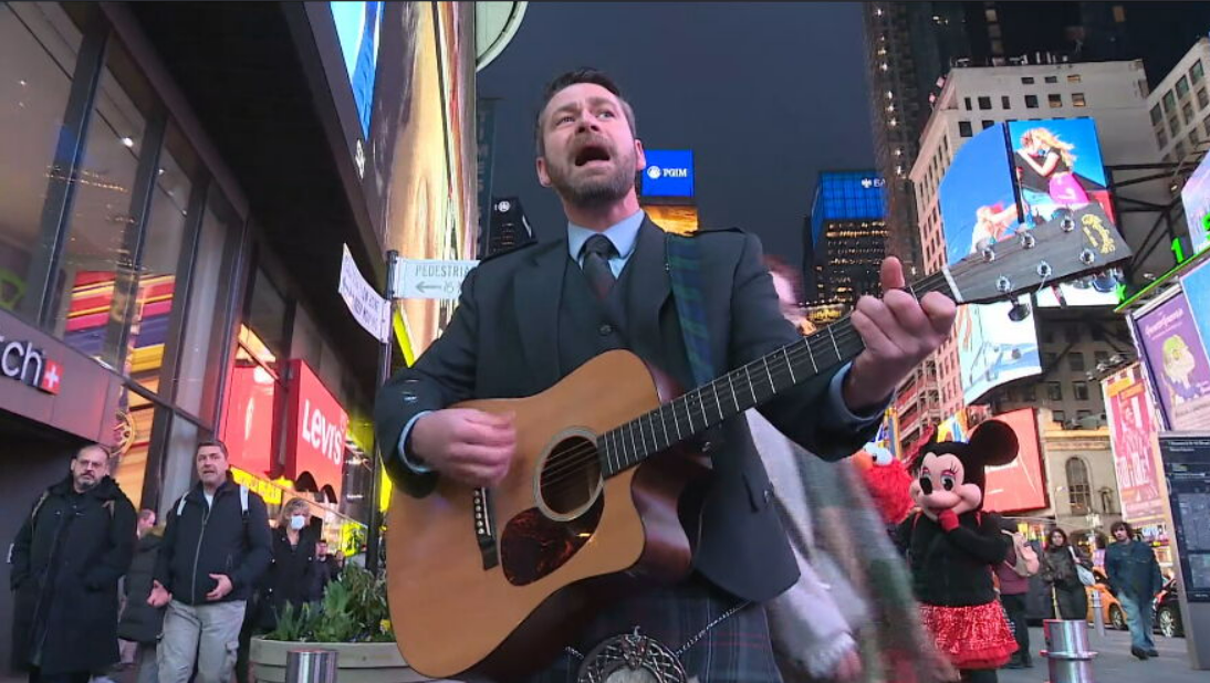 Jamie McGeechan: Scottish musician in New York.