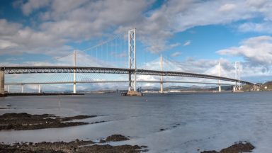 Queensferry Crossing partially closed after ‘multi-vehicle crash’ between Edinburgh and Fife