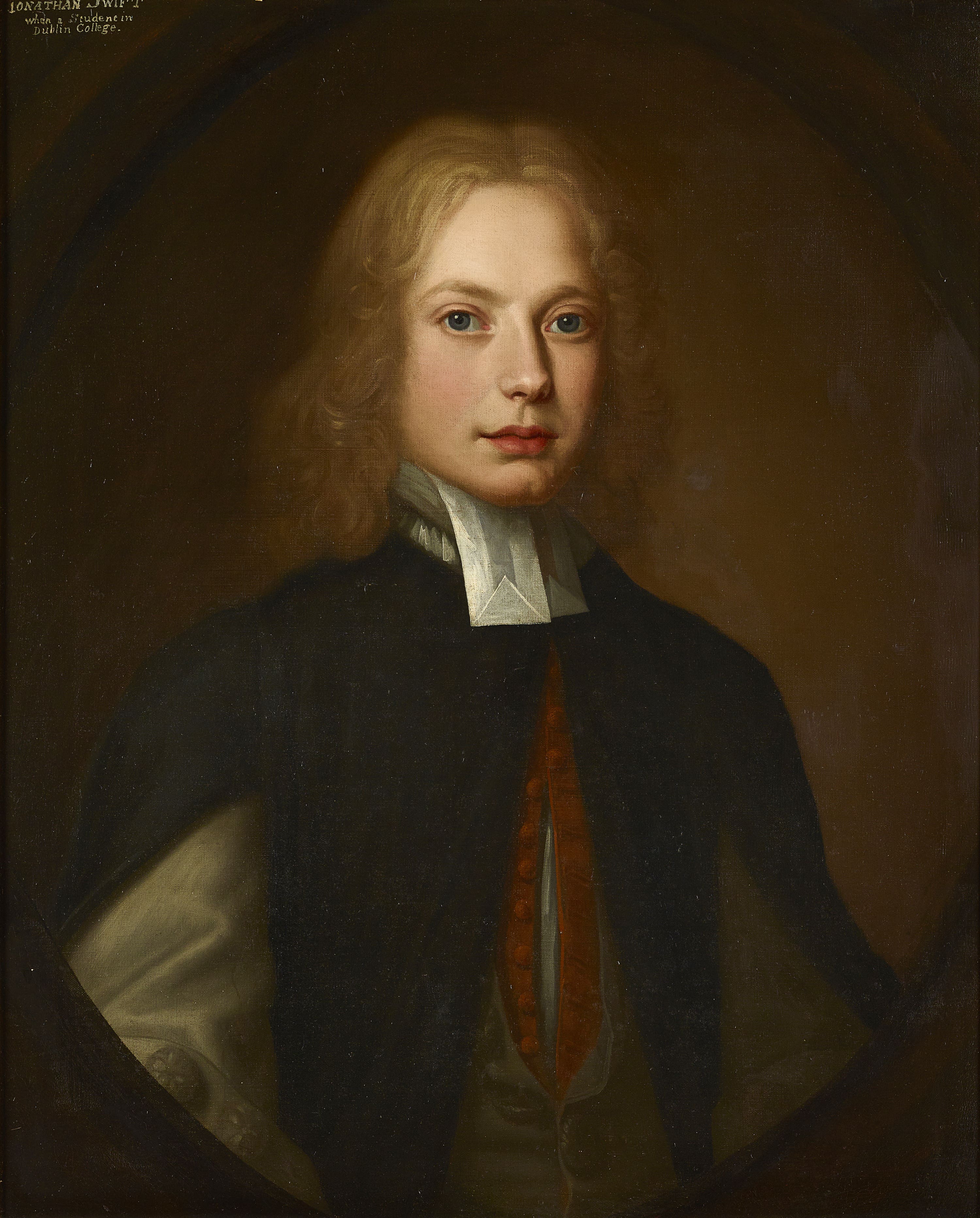 Swift is believed to be only 16 years old in the painting. 