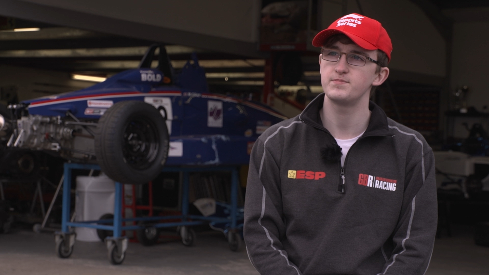 Lucas Blakeley has become a real-life racer after proving himself on the virtual track.