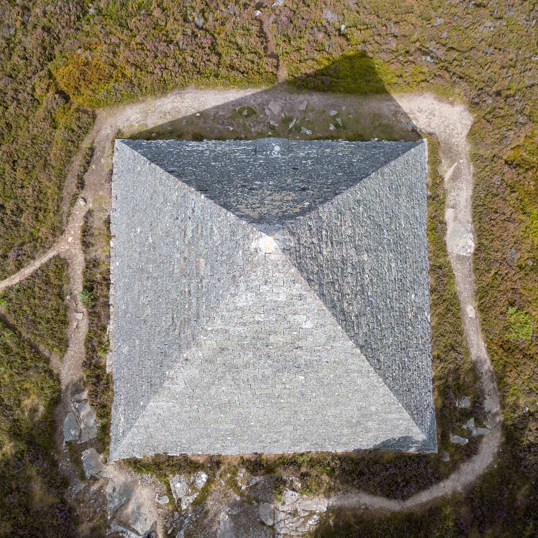 Prince Albert's Cairn in Balmoral Estate, Aberdeenshire - 'The Great Pyramid of Scotland'.