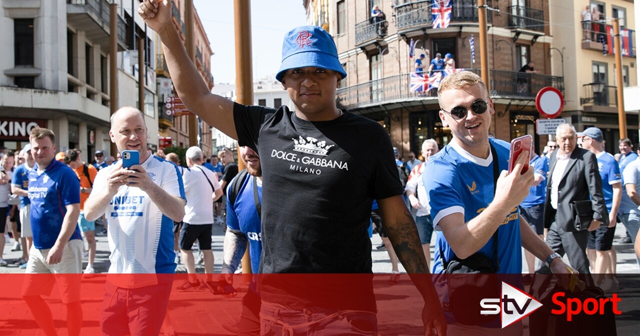 Europa League Final – Build-up to Rangers v Eintracht Frankfurt in Seville