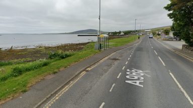 Baby and three adults taken to hospital after five-car crash on A965 in Kirkwall, Orkney