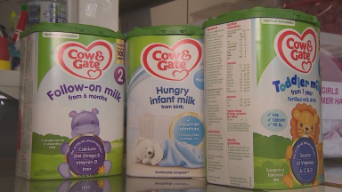 Call for free formula milk for babies to piloted across Scotland