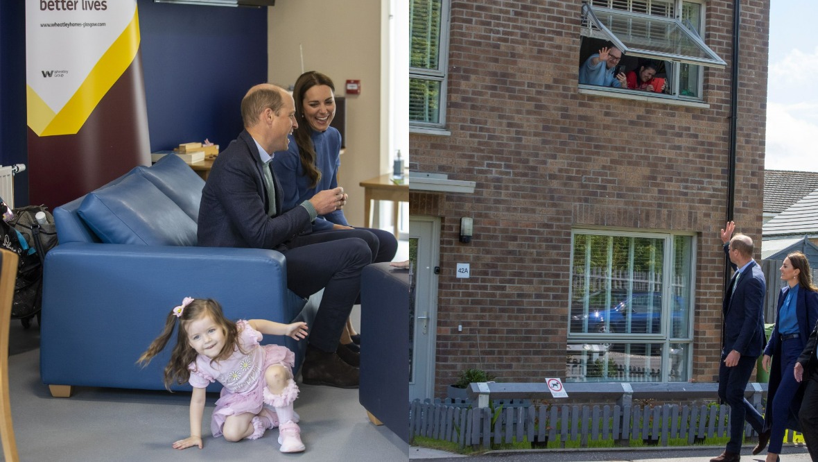 In pictures: William and Kate the Duke and Duchess of Cambridge have visited Scotland