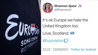 Former SNP councillor cleared over ‘Scotland hates the UK’ tweet 