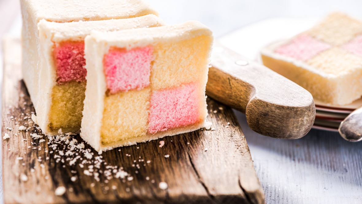 Battenberg Cake was said to have been created for the wedding of Prince Louis of Battenberg and Princess Victoria. 