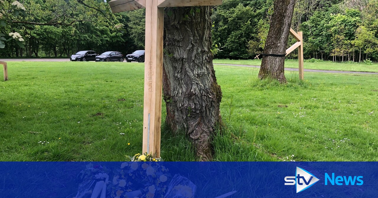 Scotland’s Covid memorial opened by John Swinney at Glasgow’s Pollok Country Park with emotional ceremony - STV News