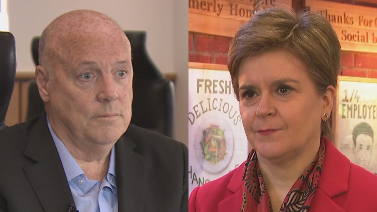 Jim McColl accuses Nicola Sturgeon of lying over Ferguson shipyard jobs