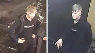 CCTV released of man wanted in connection with serious assault outside Glasgow nightclub
