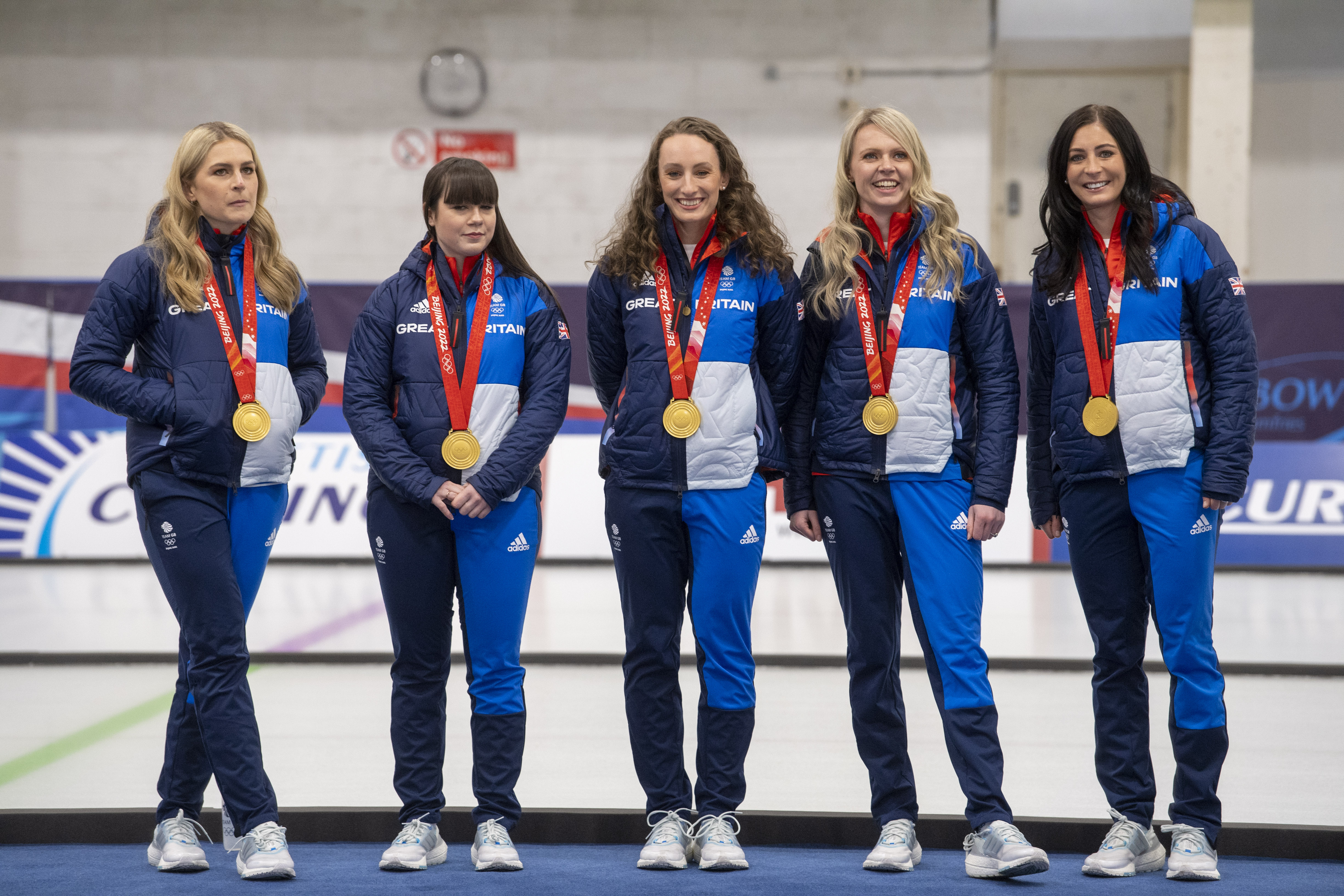 Olympic curling stars Mili Smith, Hailey Duff, Jen Dodds, Vicky Wright are MBE recipients, while Eve Muirhead is made an OBE. (Image: SNS Group)