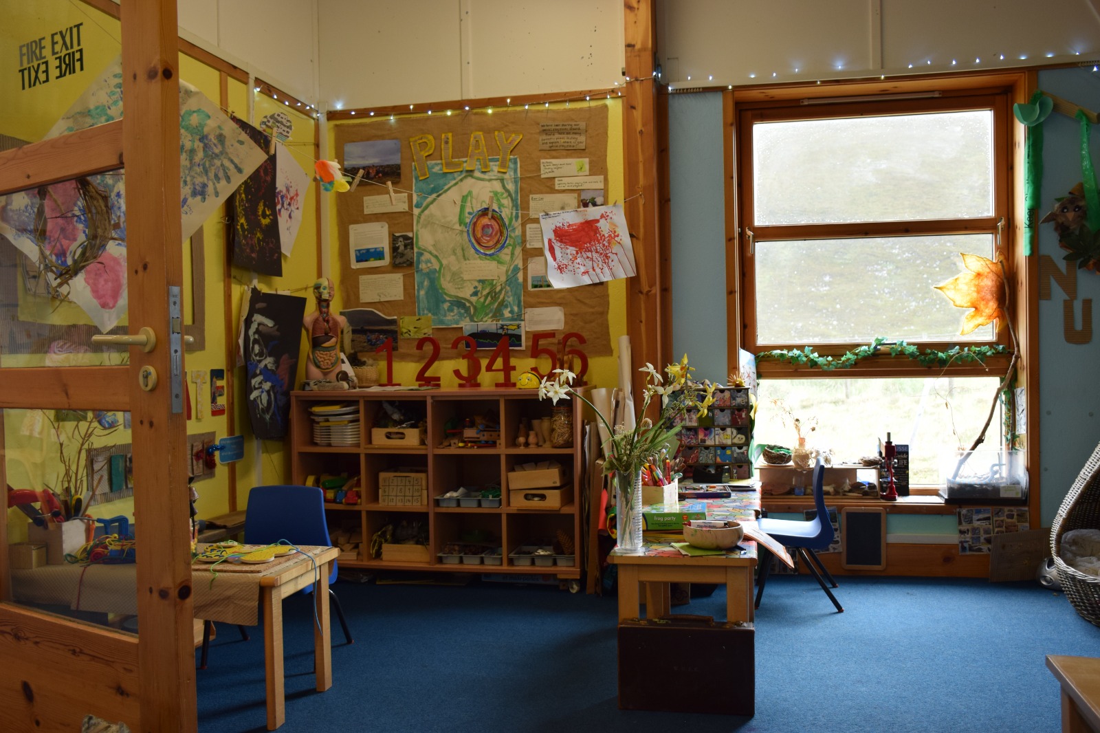 Foula Primary School has just four pupils, with an additional child in nursery. 
