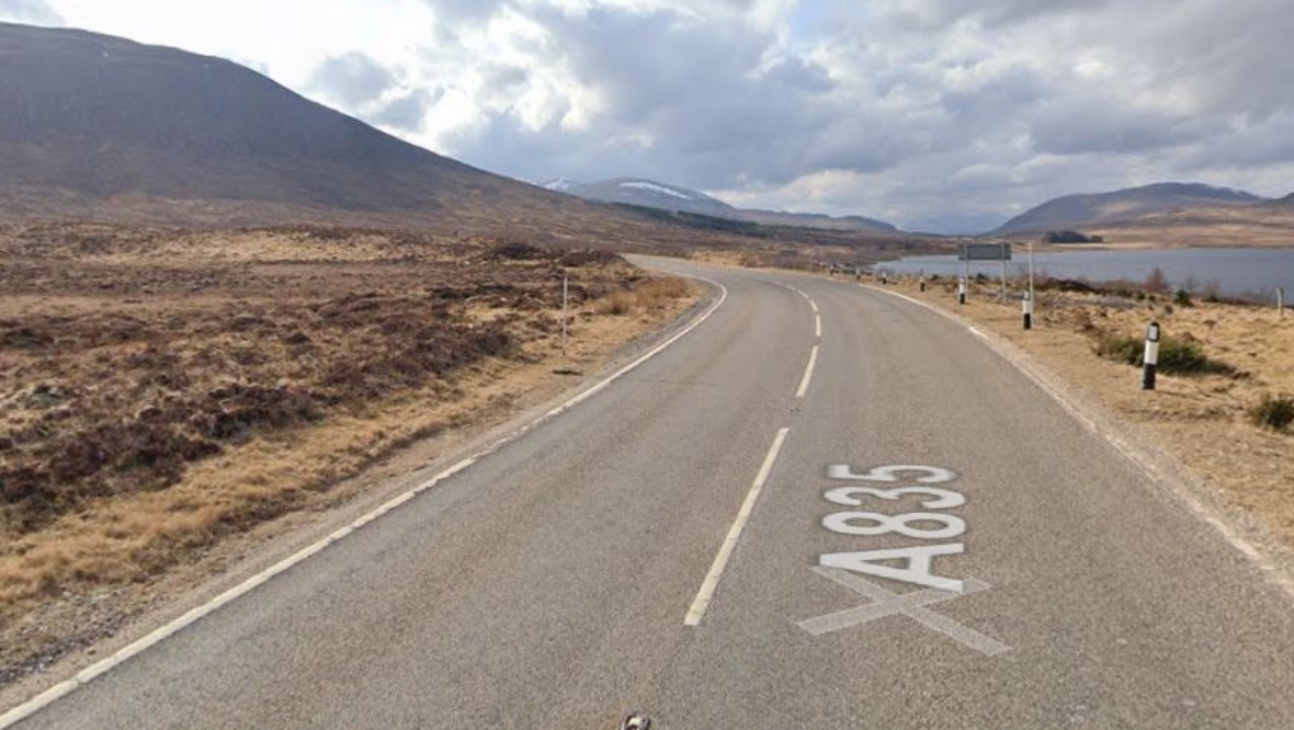 Man riding a motorbike dies following crash in the Highlands