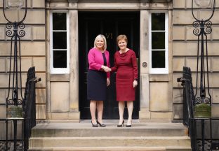 Nicola Sturgeon meets with Sinn Fein’s Michelle O’Neill in Edinburgh