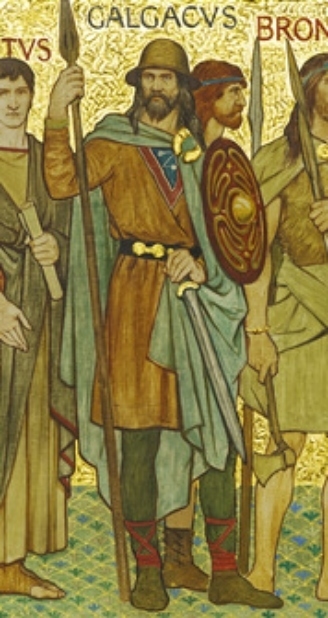 Calgacus led the Caledonii into battle against the Romans.