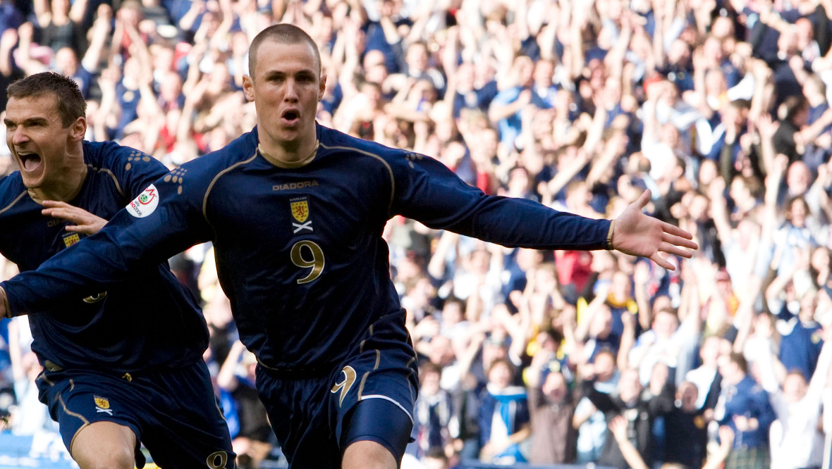 Kenny Miller was among the scorers the last time Scotland beat Ukraine. 