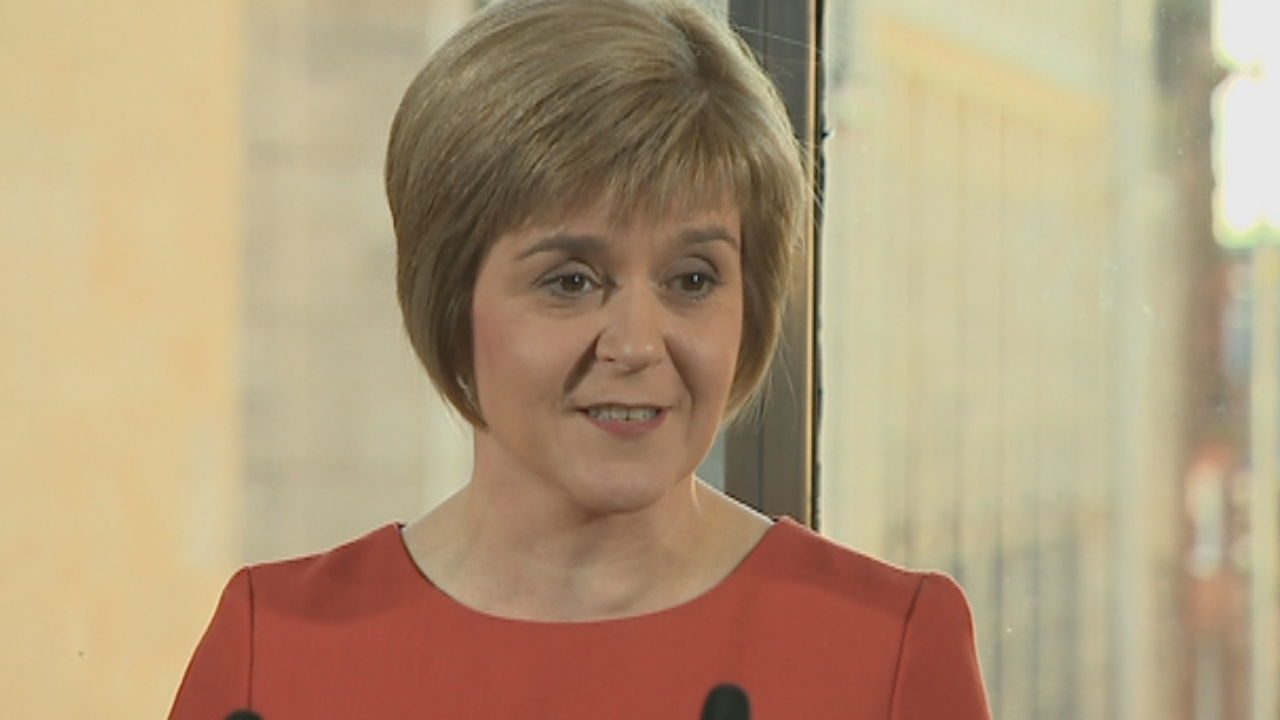 Nicola Sturgeon in September 2014