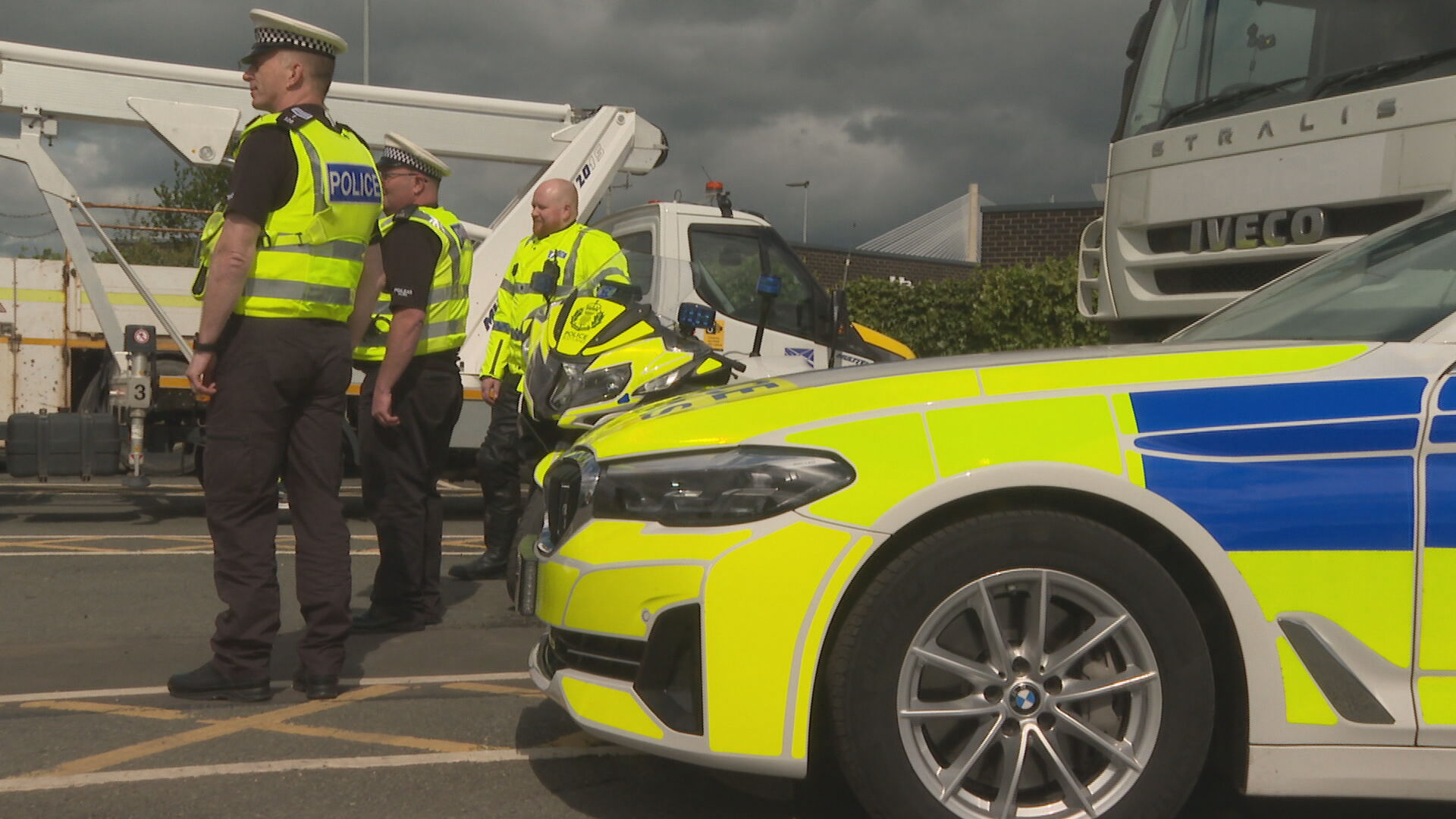 Police say 36 drivers have been warned over various offences in the last two weeks