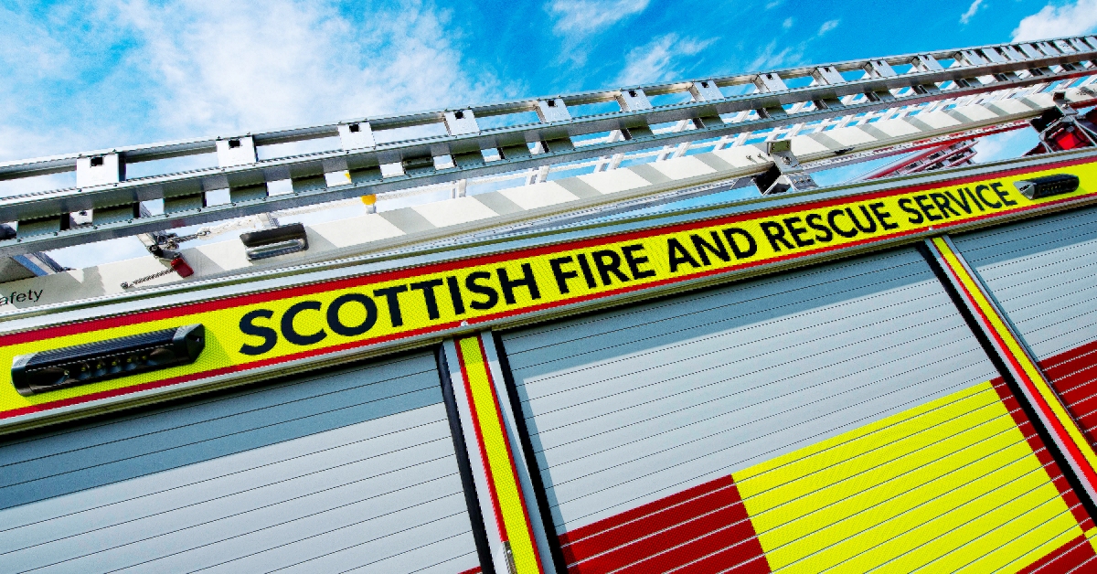 Five taken to hospital after tenement fire in the early hours