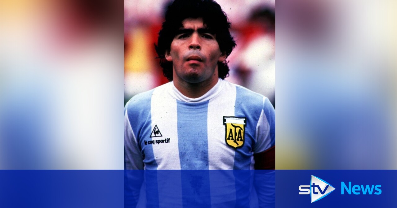 Diego Maradona 'Hand of God' Argentina shirt sells for record-breaking sum  at auction